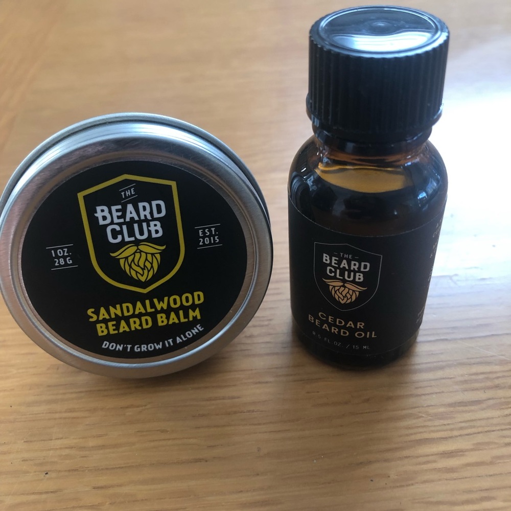 NEW The Beard Club Beard Nourishing & Softening Set